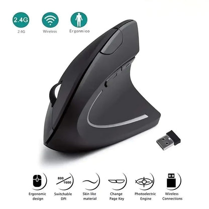 ComfortGrip Wireless Mouse