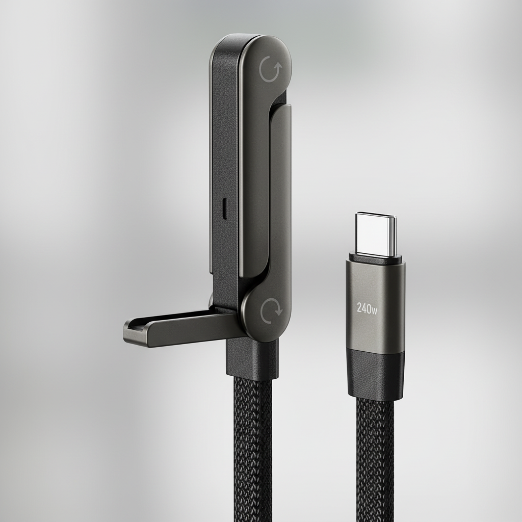 2-in-1 Cable Stand - Detail Shot