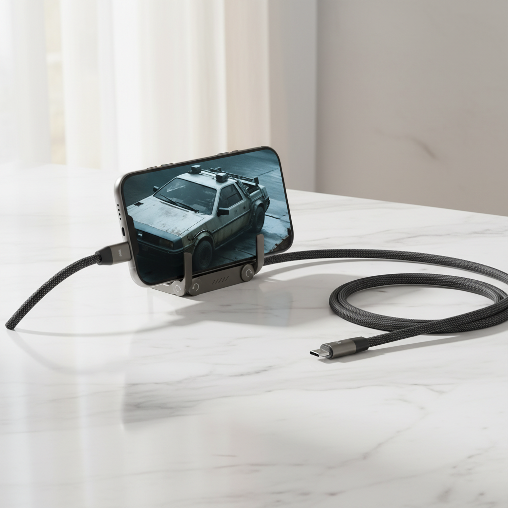 2-in-1 Cable Stand - Premium Hero