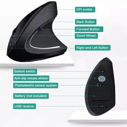 ComfortGrip Wireless Mouse