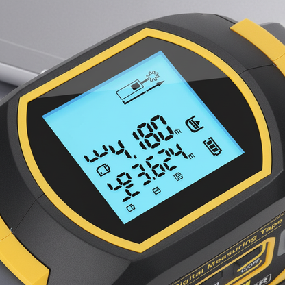 3-in-1 Laser Measure - Display Detail
