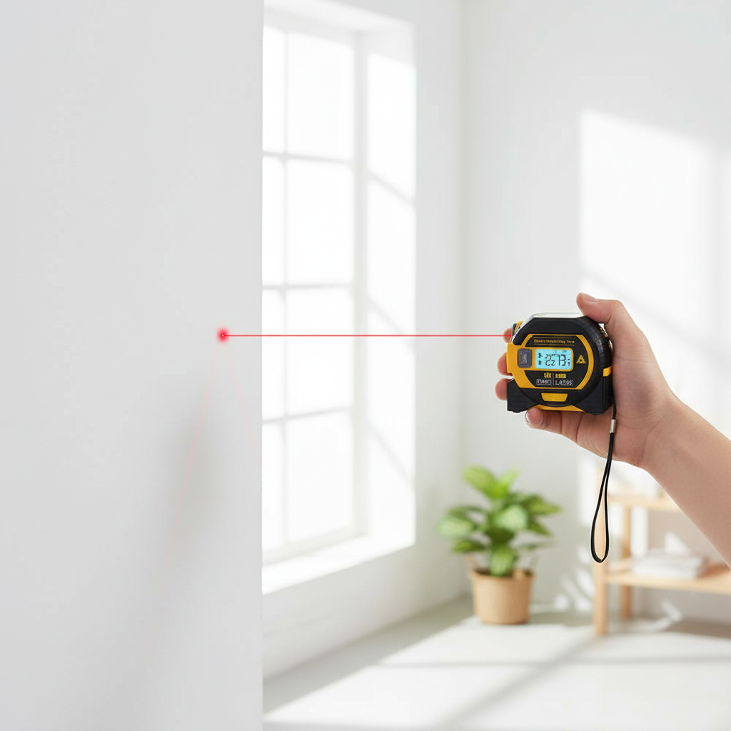 3-in-1 Laser Measure - In Use