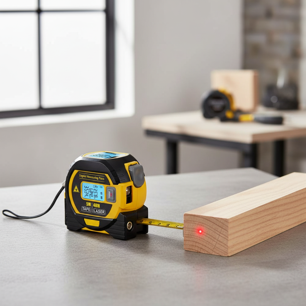 3-in-1 Laser Measure - Tape Extended