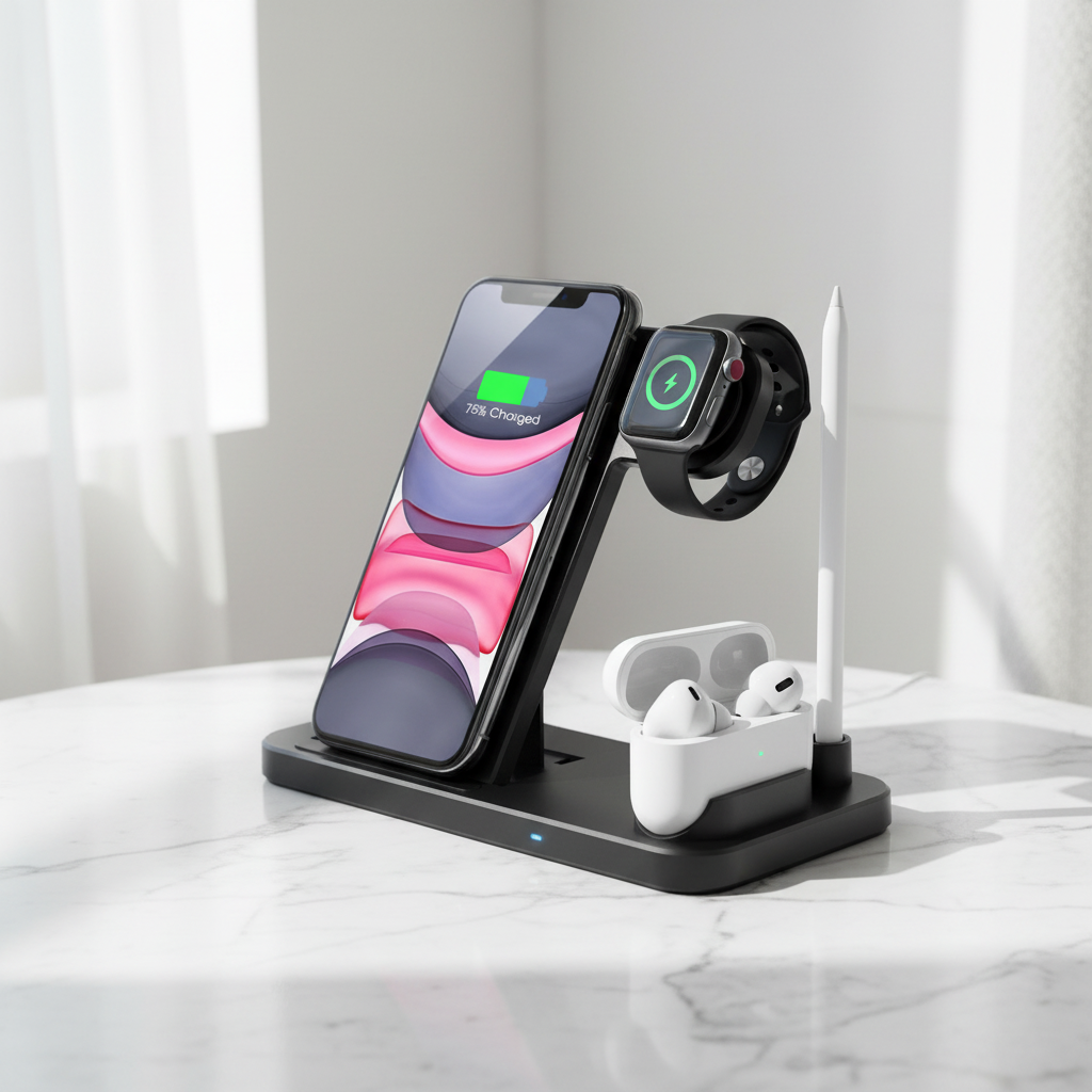 3-in-1 Wireless Charger - Premium Hero