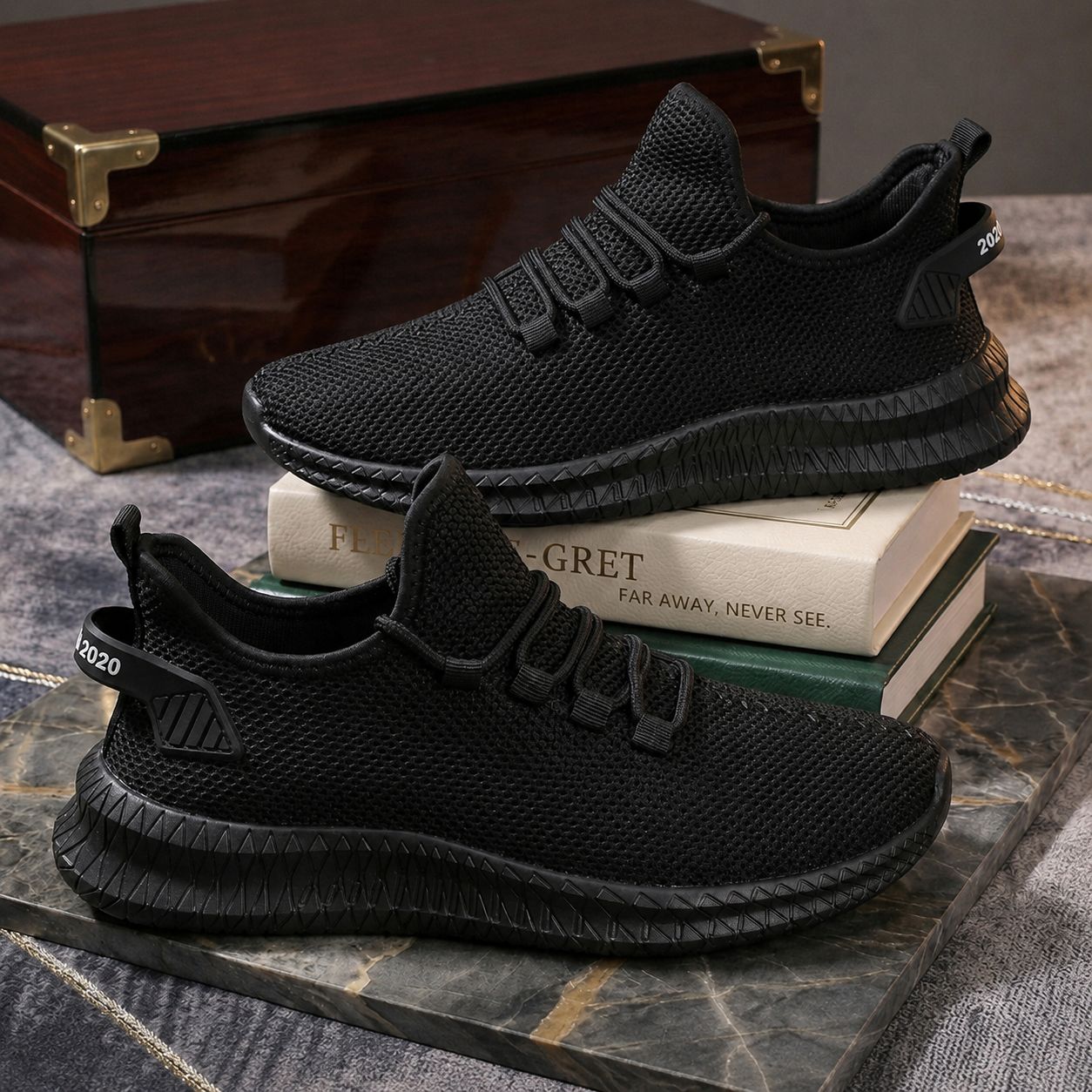 Casual sneakers showing breathable mesh upper detail