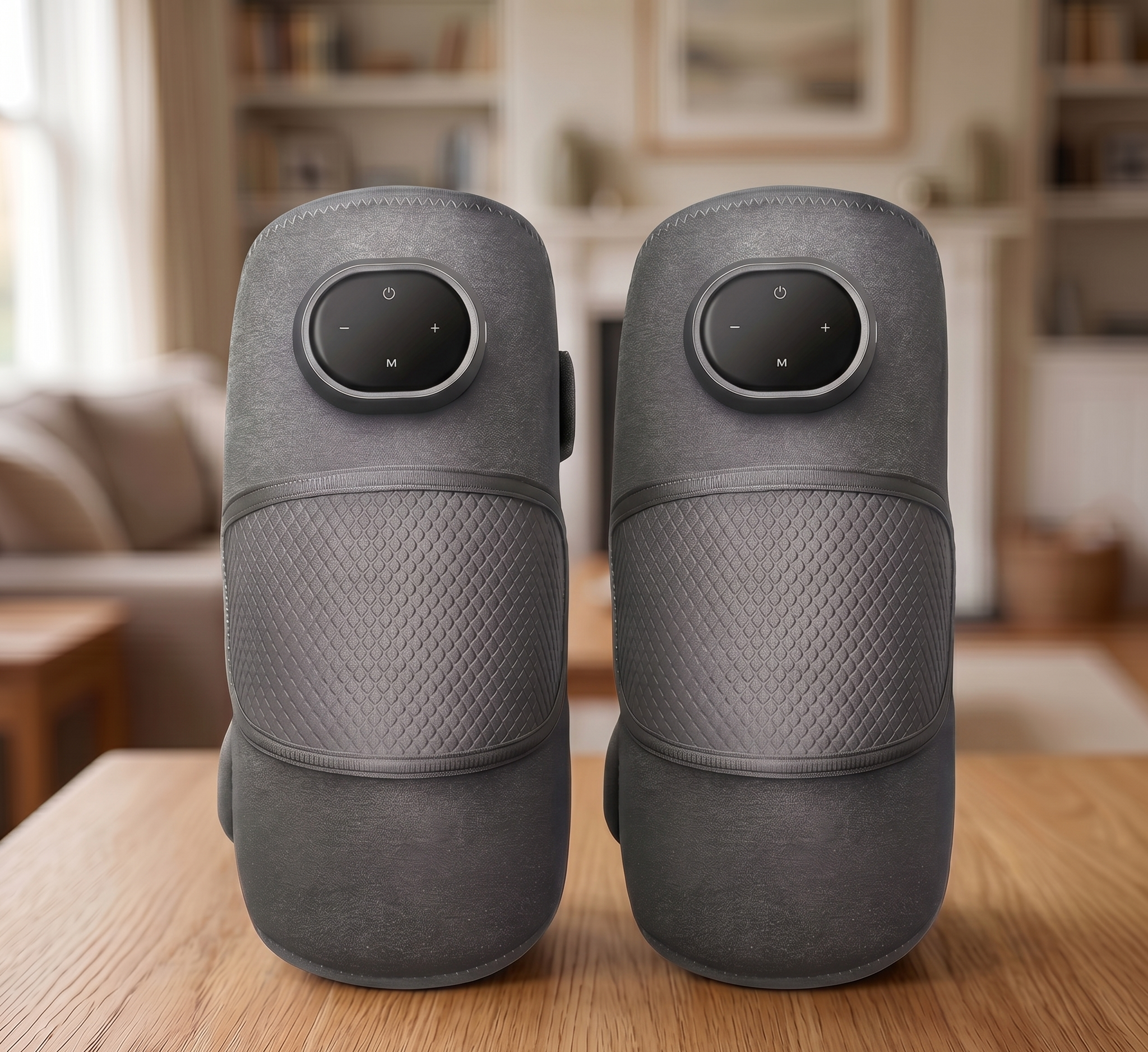 3-in-1 Heated Knee Massager — Vibration & Heat Therapy for Knee, Elbow & Shoulder