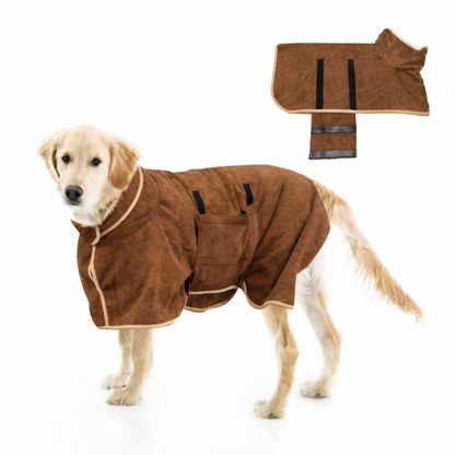 Dog Bathrobe Towel