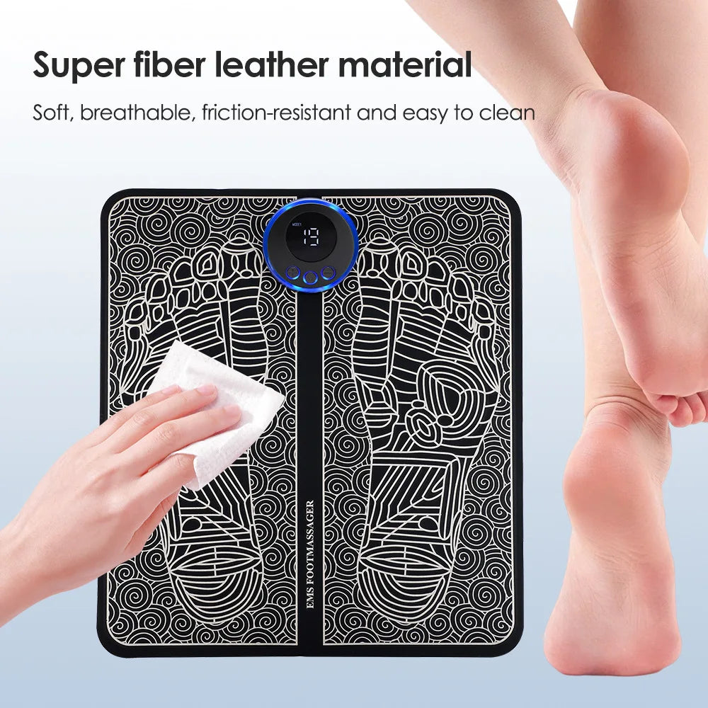 EMS Foot Massager Mat — Soothe Tired, Aching Feet & Relax Your Legs at Home
