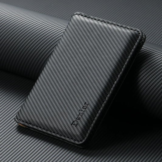 Luxury Faux Leather Magnetic Wallet Case