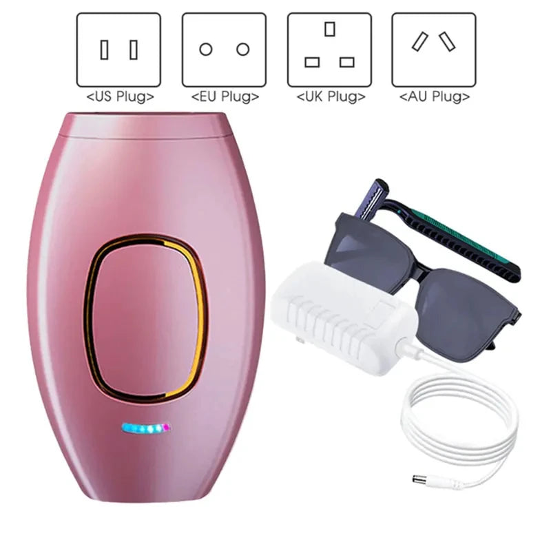 IPL Hair Removal Handset — Painless At-Home Permanent Hair Reduction (Face, Body & Bikini)