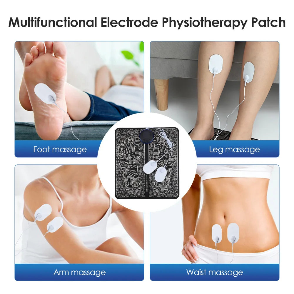 EMS Foot Massager Mat — Soothe Tired, Aching Feet & Relax Your Legs at Home