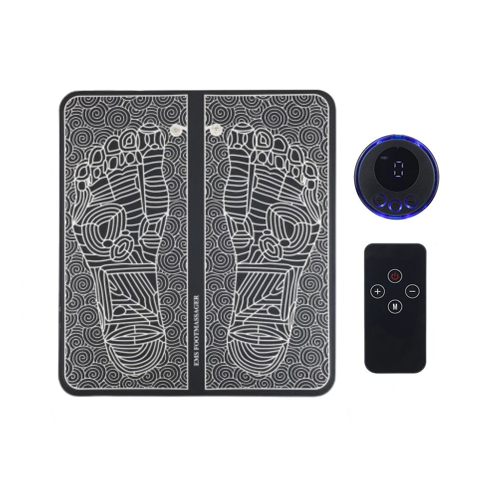 EMS Foot Massager Mat — Soothe Tired, Aching Feet & Relax Your Legs at Home