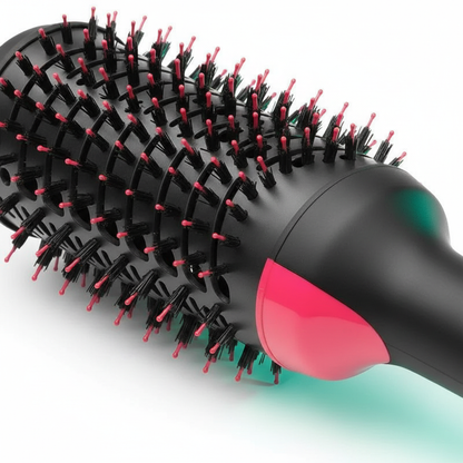 Close-up de cerdas y ventilación