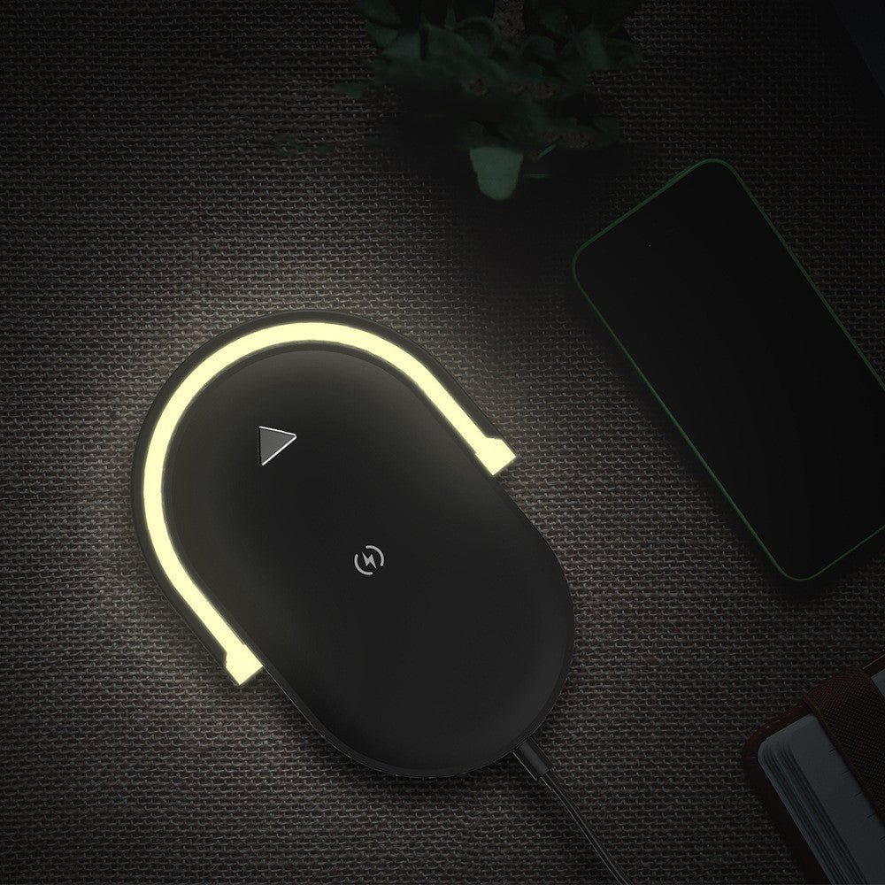 Foldable 3-in-1 Wireless Charger + Cozy Night Light