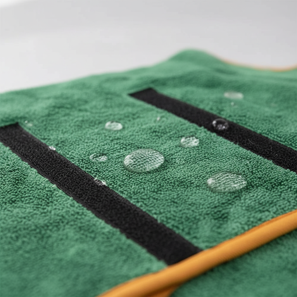 Dog Bathrobe Towel - Texture Detail