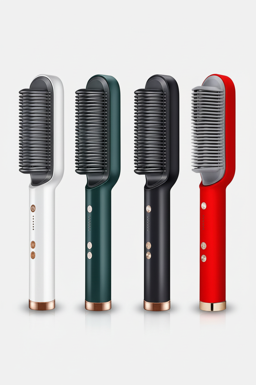 Hair Straightening Brush All Variants Front