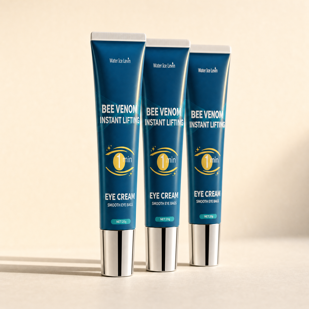 Three tubes of Bee Venom eye gel, the 3-bottle Ritual Set bundle