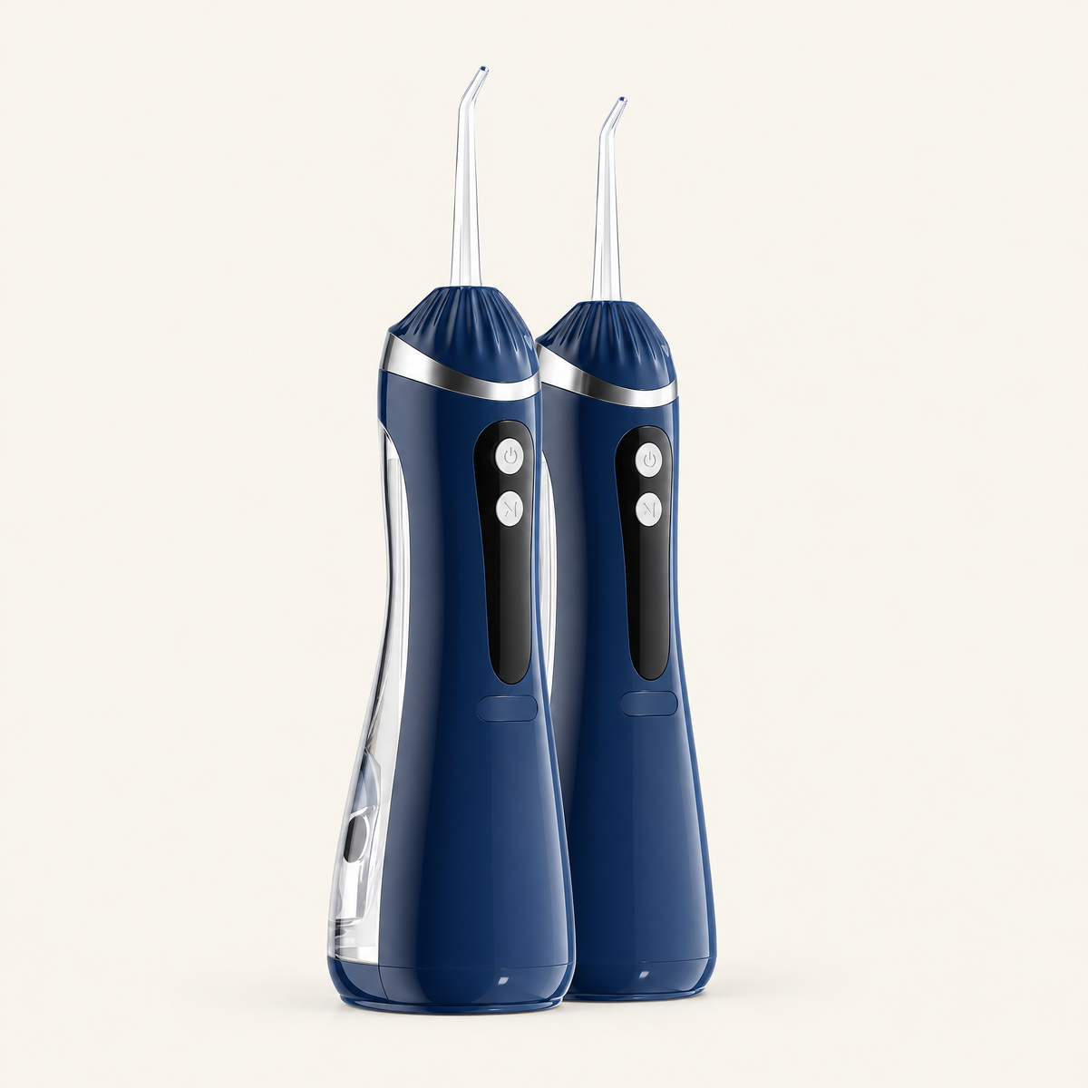 Two blue water flossers — Bundle of 2