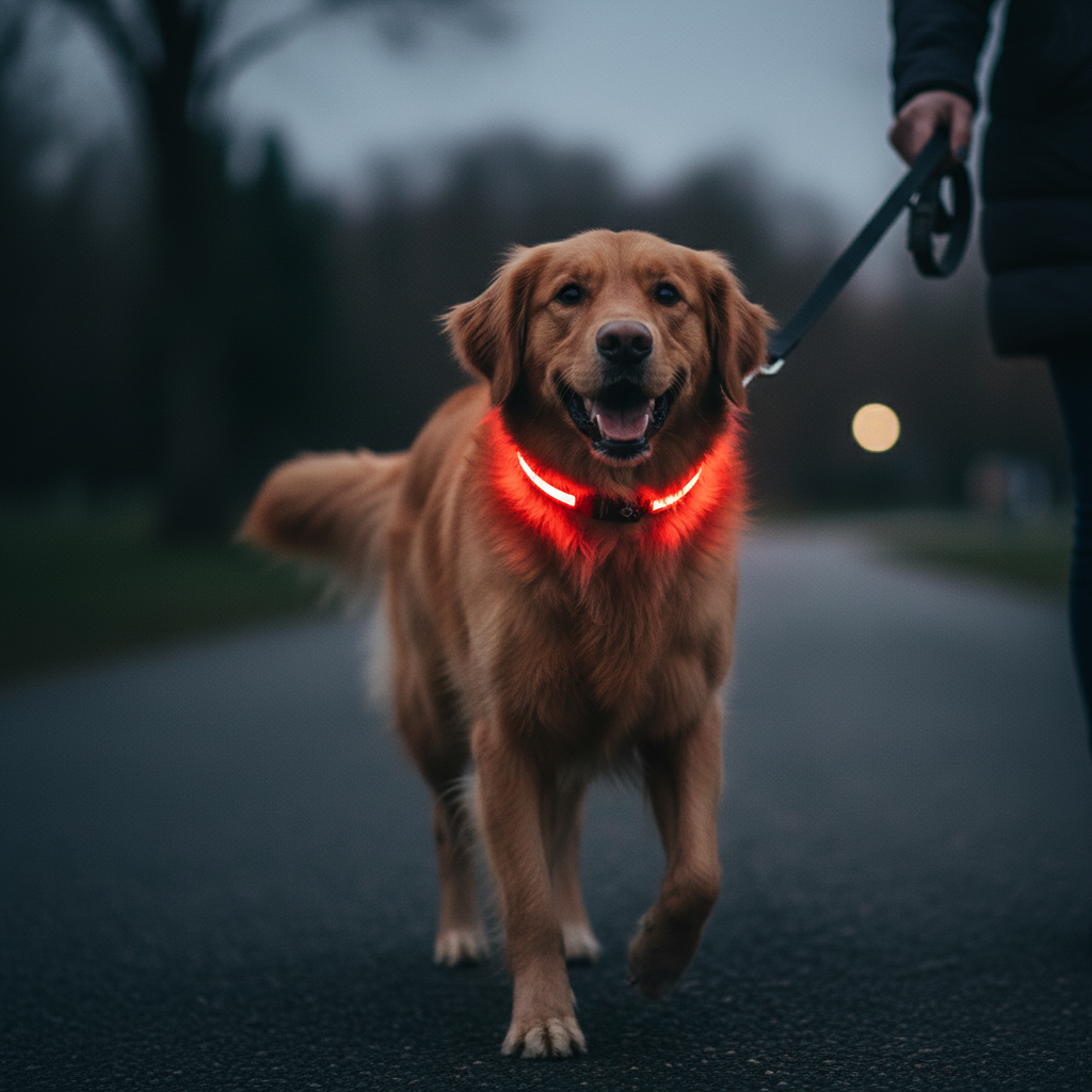 LED Dog Collar - Evening Walk
