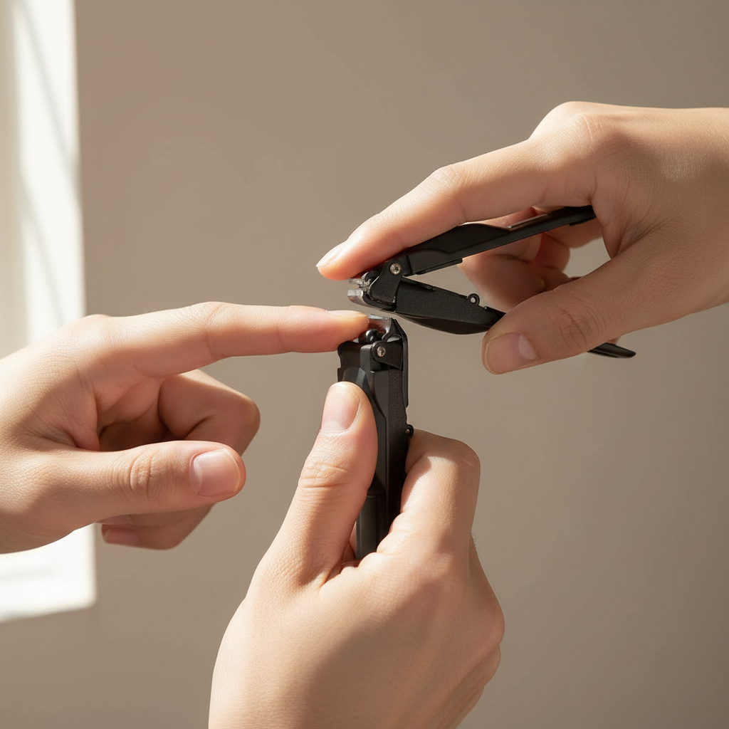 Nail Clipper - In Use