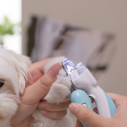 Pet Nail Clipper - In Use