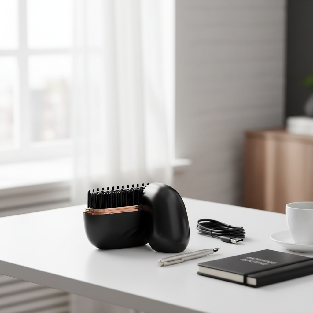 Portable Hair Straightener - Lifestyle