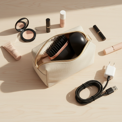 Portable Hair Straightener - Travel Ready