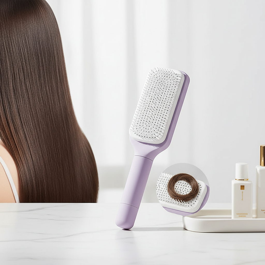 Self-Cleaning Brush - Beautiful Results