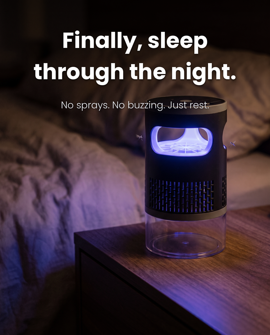 Cordless UV Mosquito Trap